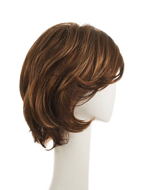 istock Hair wig over the mannequin head 537523508