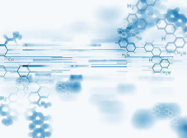 istock chemical science, medical substance and molecules background 3d 537531162