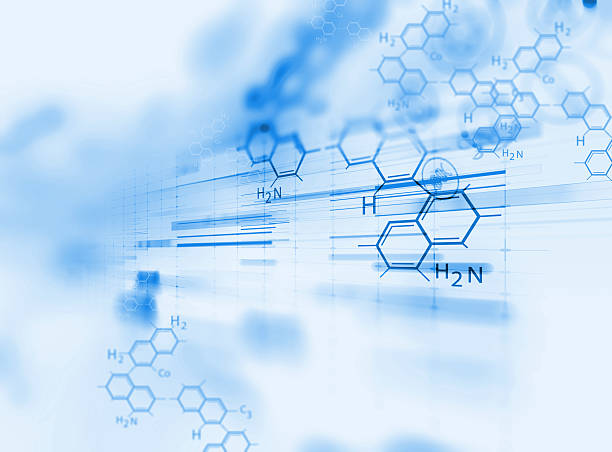 istock chemical science, medical substance and molecules background 3d 537531340