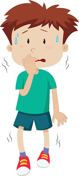 Little Boy With Scared Face Stock Illustration - Download Image Now - Fear,  Child, Boys - iStock