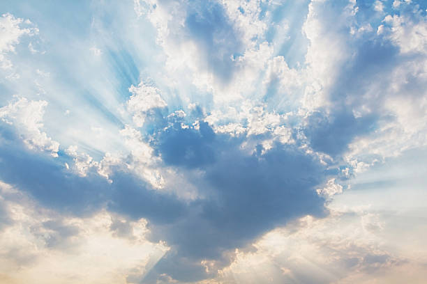 istock Beam of light and the clouds 537532408