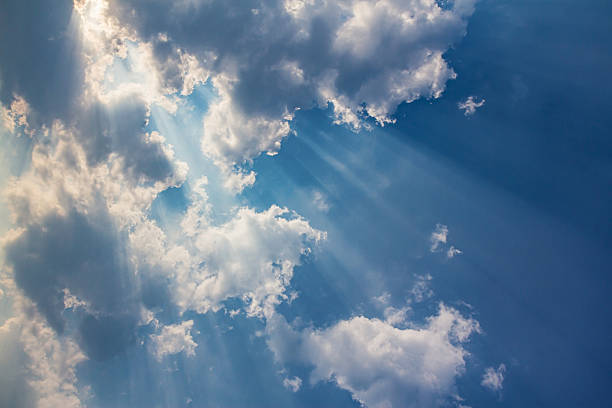istock Beam of light and the clouds 537532672