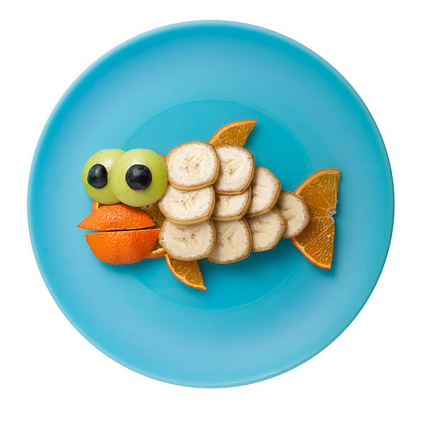 istock Fish made of fruits 537532842