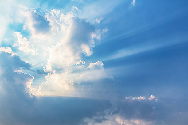 istock Beam of light and the clouds 537533526