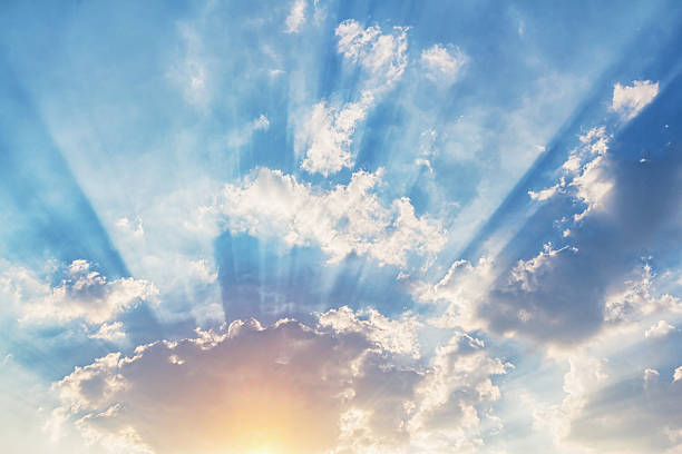 istock Beam of light and the clouds 537533598