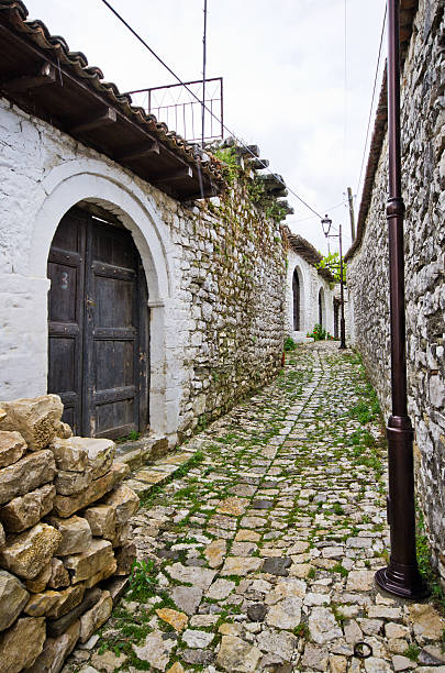 istock Narrow streets in Berat, Albania 537534953