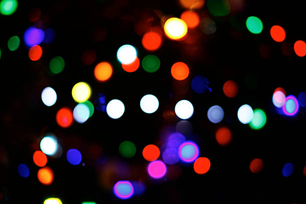istock Pictures from the Christmas tree bokeh 537535393