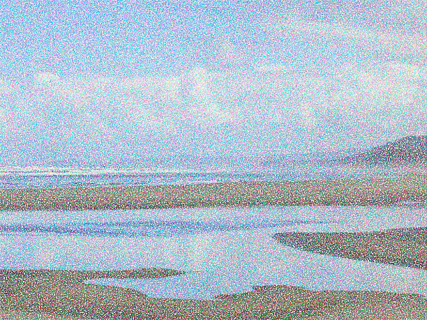 istock Pointillist ocean beach abstract in the Pacific Northwest 537535693