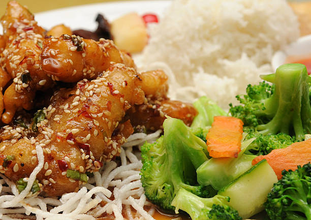 istock Sesame Chicken with Beef Stick Waiting 537535803