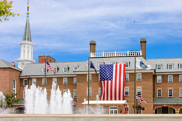 istock front of Alexandria city hall 537535879