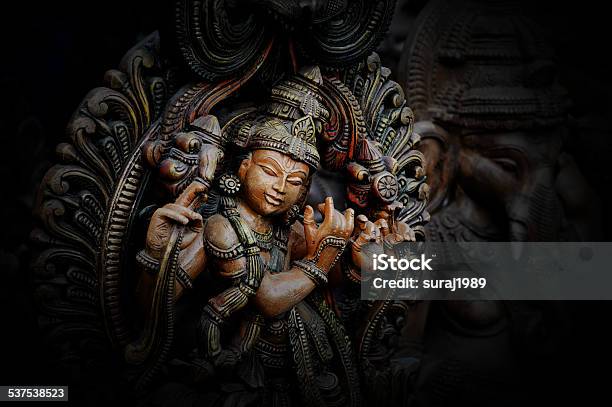 Hindu Lord Krishna Stock Photo - Download Image Now - God, Buddha, India