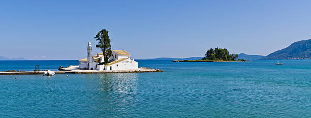 istock Kanoni in Corfu town, Greece 537538865