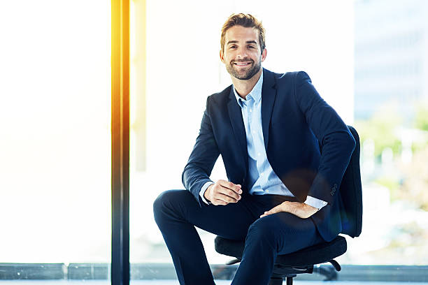 istock Portrait of success 537541342