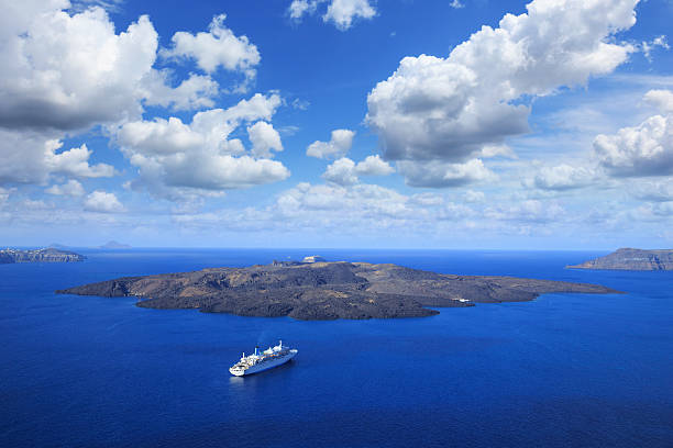 istock Santorini volcano island, Greece 537543624