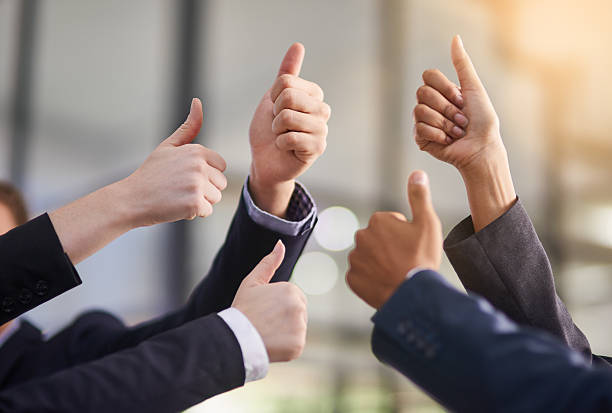 istock Thumbs up to your achievements 537544348