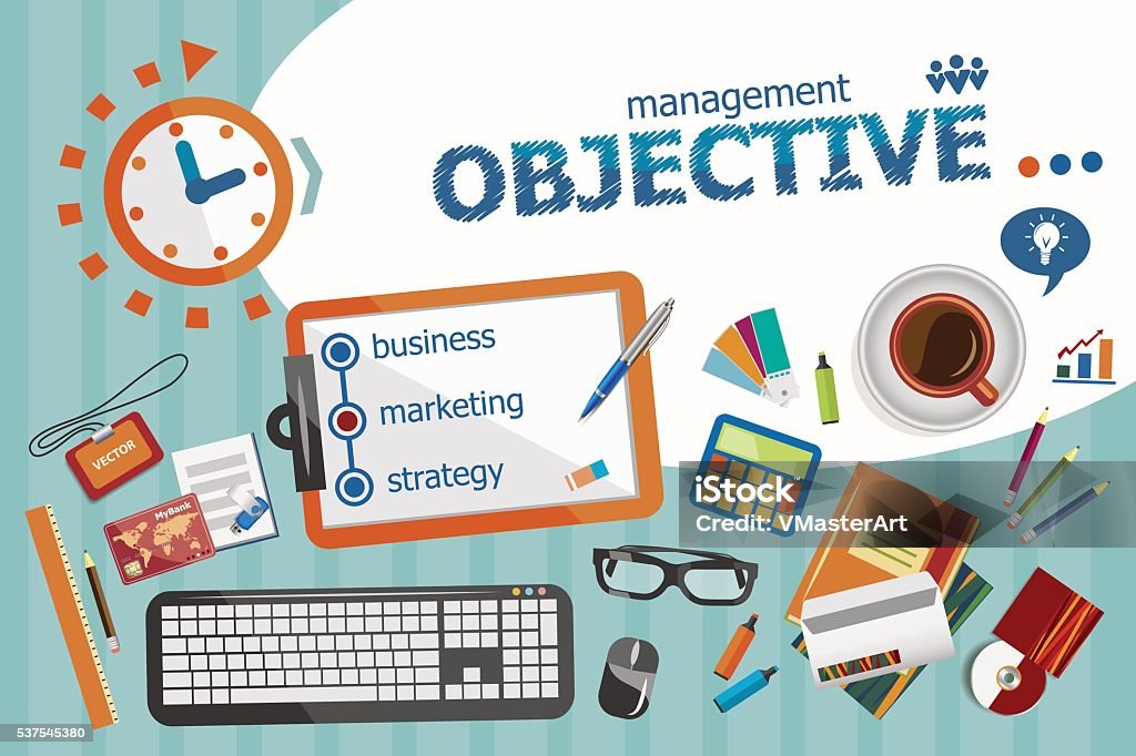 Objective Photo Design Objective Design Concept Typographic Poster Stock Illustration ...