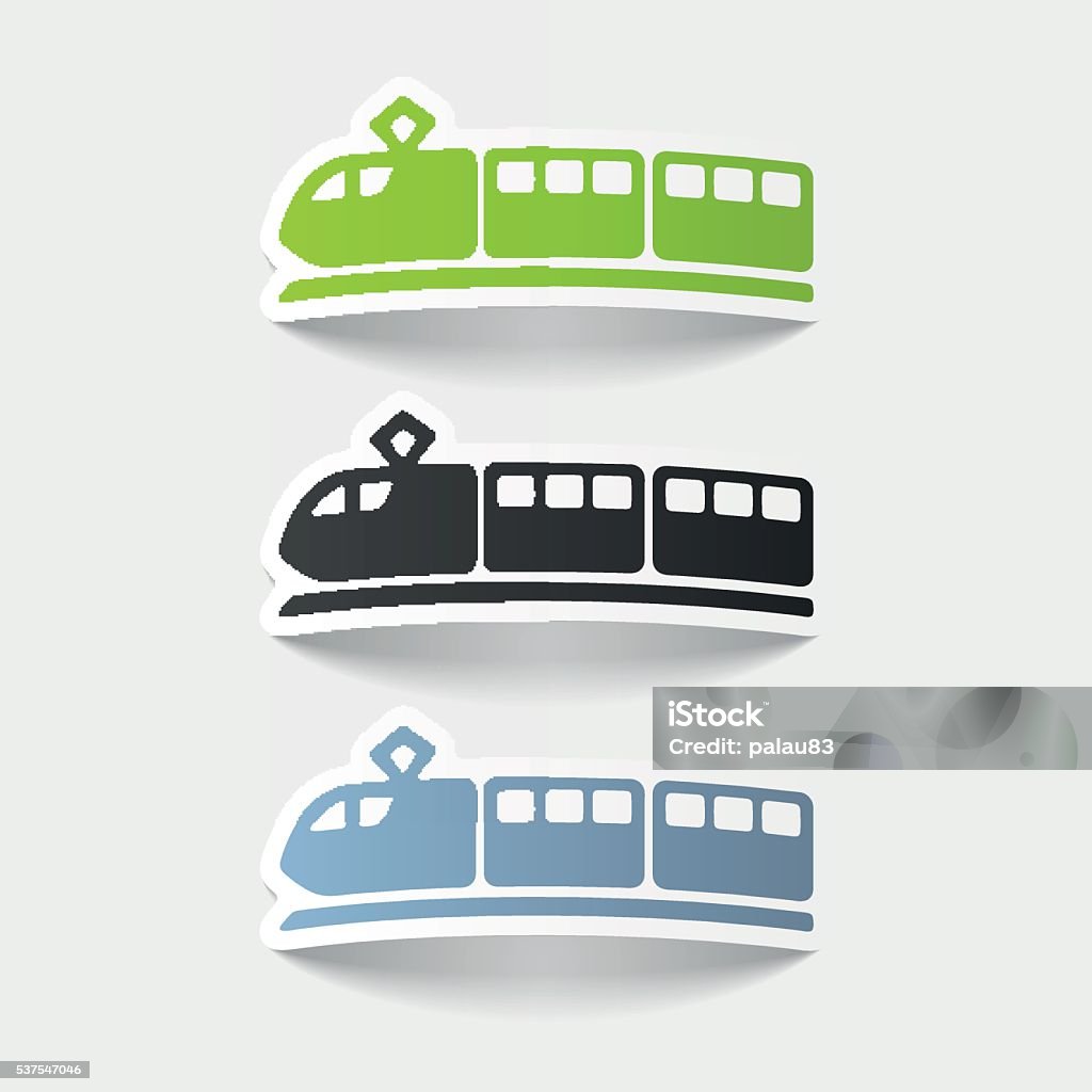 Train Element Design Realistic Design Element Train Stock Illustration - Download Image Now ...