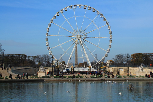 Ferris wheel of Paris