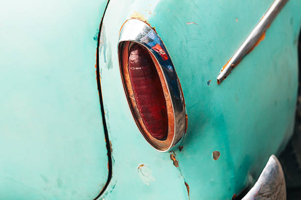 istock American oldtimer close up in Trinidad, Cuba 537550888