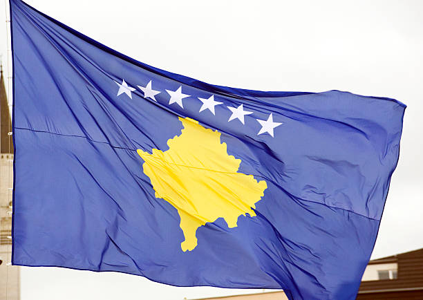 istock National Flag of Kosovo 537551177