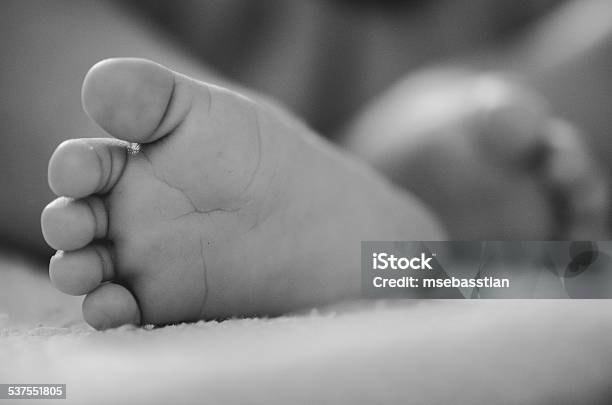 Newborn Feet Stock Photo - Download Image Now - Newborn, Human Foot, 2015