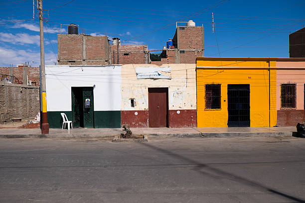 Houses in the periphery of Lima