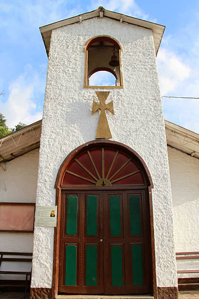 istock Belfry of a little chuch 537583775
