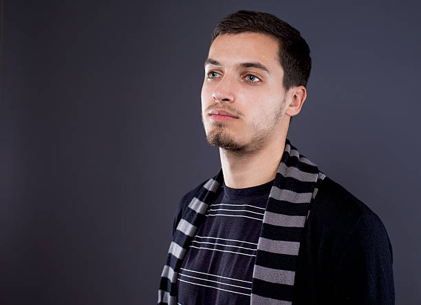 istock Young man beauty portrait 537584161