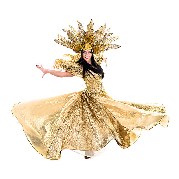 istock carnival dancer woman dancing with crown 537594123
