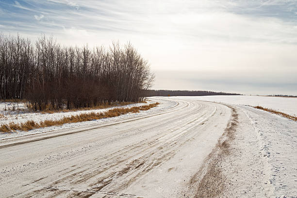 istock Country Road in Winter 537594457