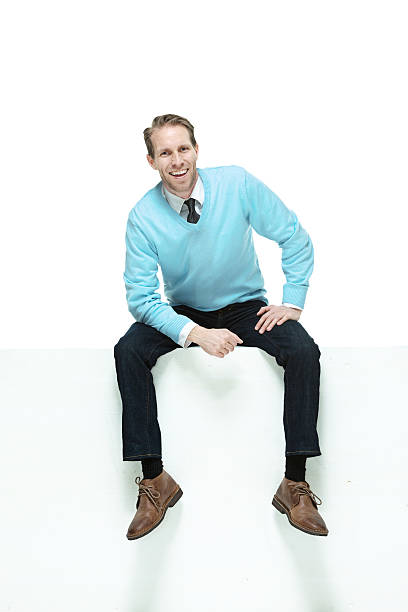 istock Smiling casual man looking at camera 537595359