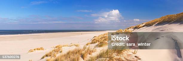 Endless Beach On The Island Of Terschelling In The Netherlands Stock Photo - Download Image Now