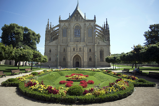 Saint Barbara's Church is a Roman Catholic church in Kutná Hora (Bohemia) in the style of a Cathedral. It is one of the most famous Gothic churches in central Europe and it is a UNESCO world heritage site. St Barbara is the patron saint of miners.