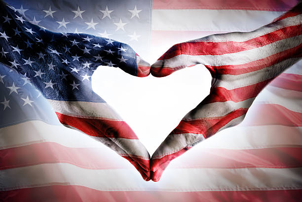 istock Love, Honor And Patriotism For Usa 537603410