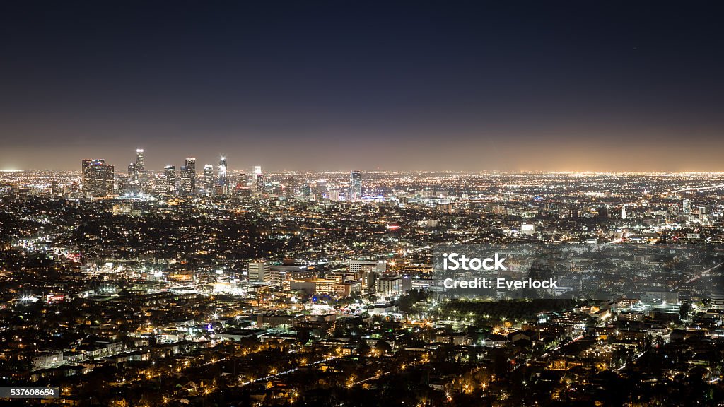 De Los Ángeles  - Foto de stock de Contaminación lumínica libre de derechos