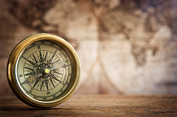 kompas - compass exploration map globe zdjęcia i obrazy z banku zdjęć