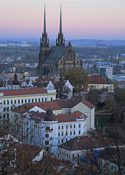 istock Cathedral of St. Peter and Paul with other buildings 537609788
