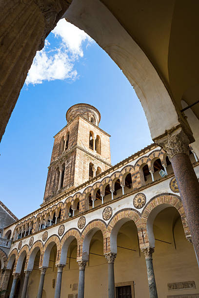istock Salerno Cathedral bell tower, Campania Italy 537610580