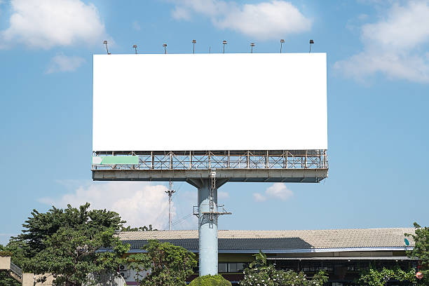 istock Blank Billboard Mockup Template in Bangkok, Thailand 537610742