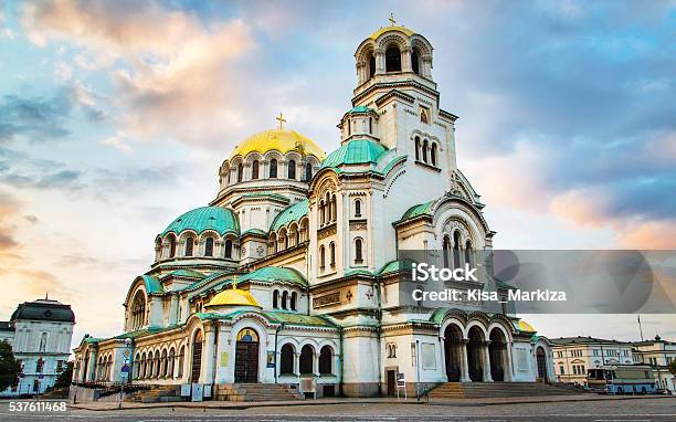 St Alexander Nevski Cathedral In Sofia Bulgaria Stock Photo - Download Image Now - Sofia, Bulgaria, St. Alexander Nevsky Cathedral - Sofia