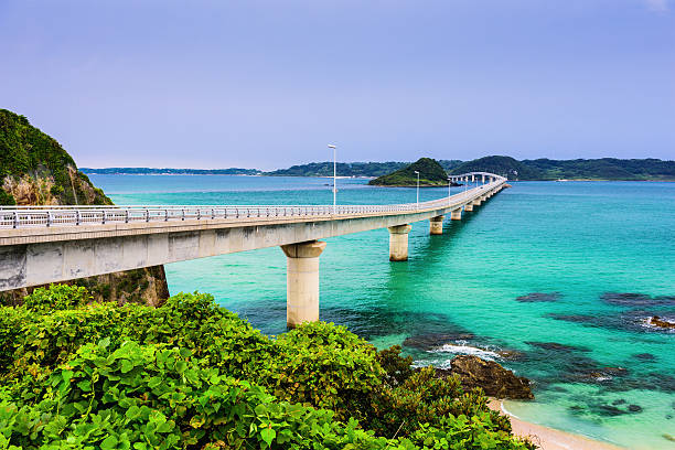 istock Tsunoshima Bridge in Japan 537611570