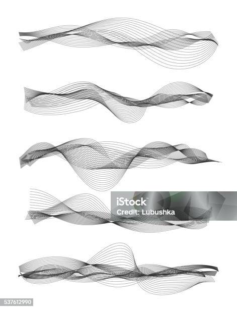 Audio Equalizer Stock Illustration - Download Image Now - Wave - Water, Single Line, Wave Pattern