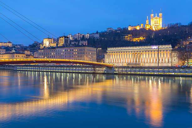 istock Lyon Saone river Fourviere Notre-Dame 537613650