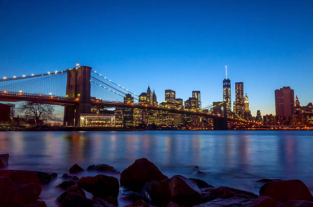 istock Beautiful shot of Brooklyn Bridge 537613659