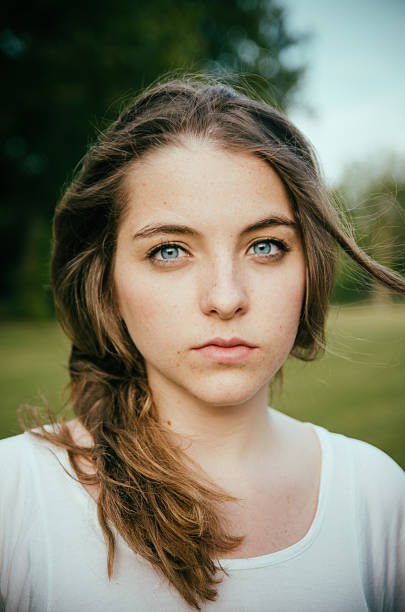 istock Beautiful young woman portrait 537615045