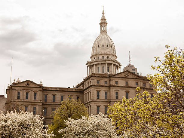 istock Michigan State capitol building in Lansing, MI 537622702