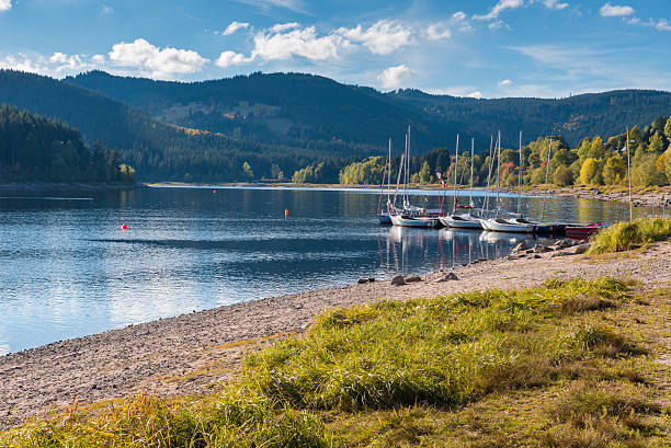 Schluchsee lake in the blackforest of Germany
