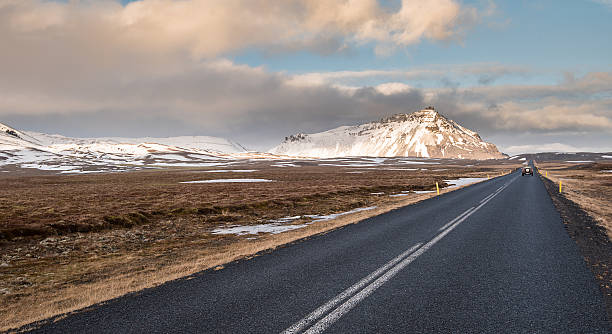 istock Highway countryside straight road 537628378