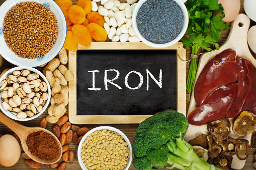 Alimentos ricos de hierro photo