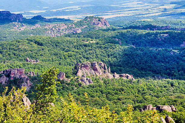 istock Landscape with high cliff rocks, Belogradchik, Bulgaria 537630920